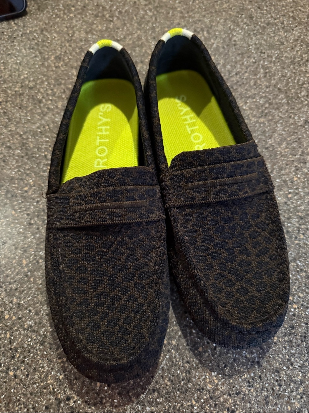 Rothy's animal print drivers NWOT NEVER WORN - Picture 1 of 5